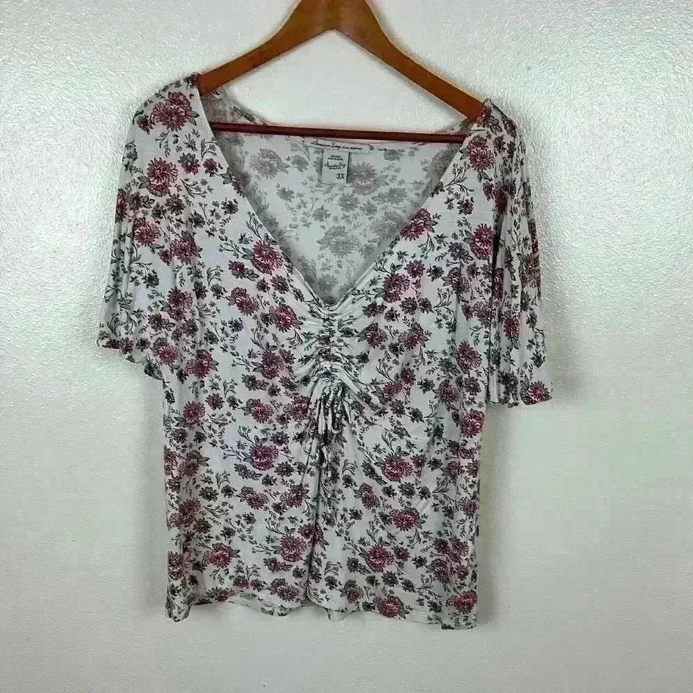 American Rag top size 3x.